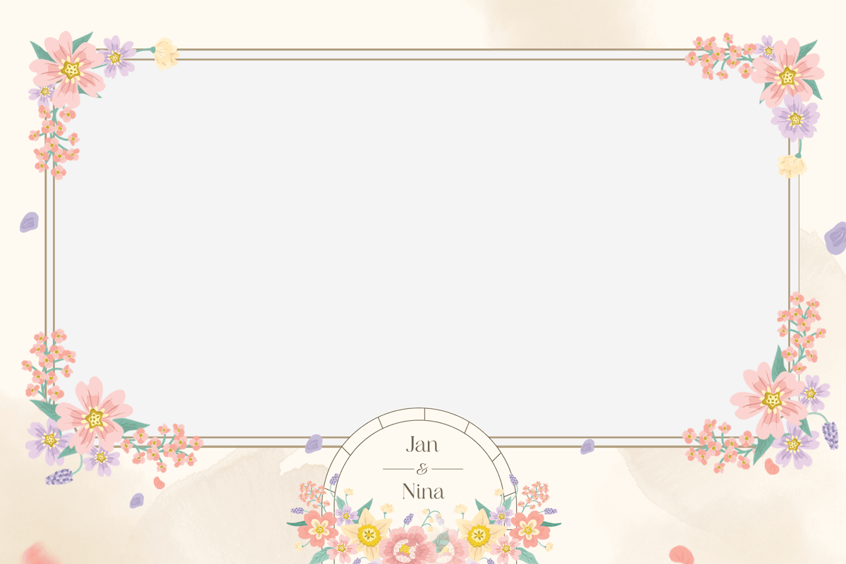 Fotobox Layout Beispiel 3 - Individuelles Fotolayout für Events