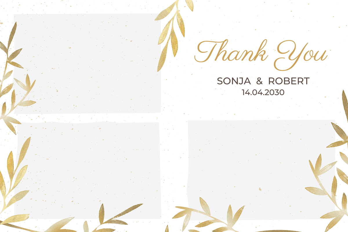 Fotobox Layout Beispiel 4 - Individuelles Fotolayout für Events